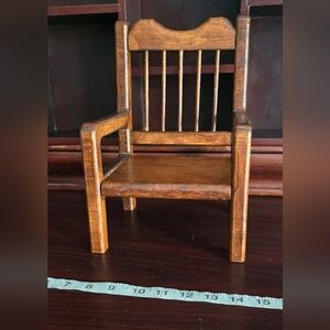 Accent Wood Chair    11 x 7